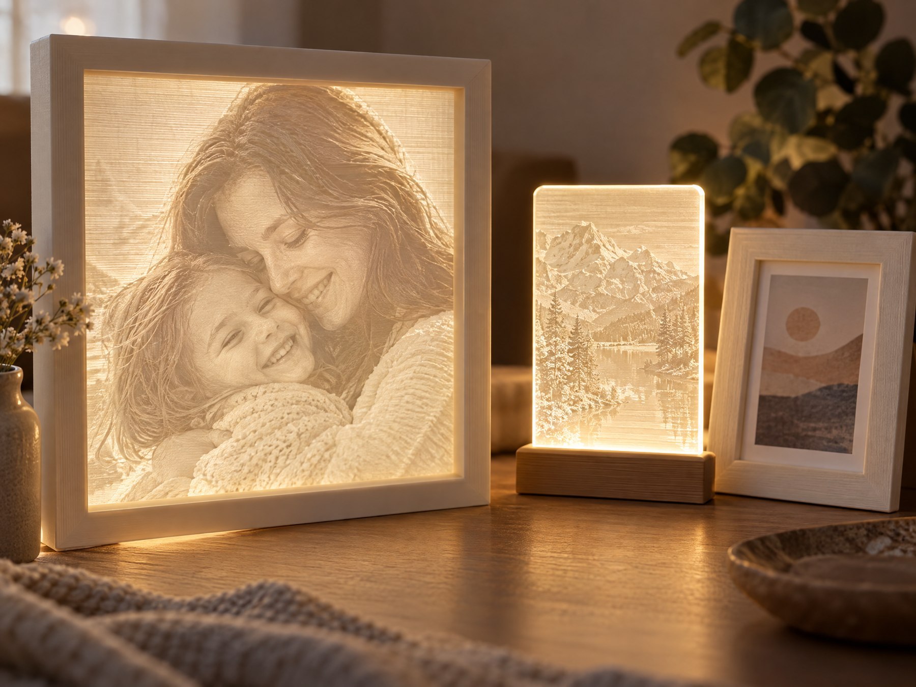 A photo transformed into a 3D lithophane · Uma fotografia transformada em litofania 3D